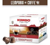 100 Capsules Compatibles Nespresso Café Kimbo Mélange Pompei Fort Et Décidé