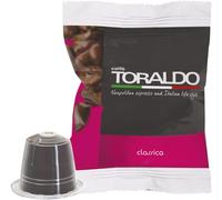 caffè toraldo CAFFE TORALDO | Compatibile Nespresso* | MISCELA CLASSICA | 100 PZ | 1 PACCO | TCBRT002 | ALDBRT002 | TORNXP