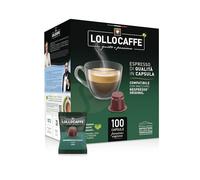 Capsules De Café Lollo Mélange DEK Compatibles Avec Les Machines Nespresso