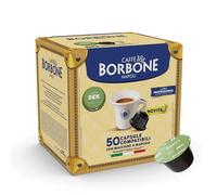 CAFFÈ BORBONE DOLCE RE - MISCELA DEK - Box 50 CAPSULES COMPATIBLES DOLCE GUSTO