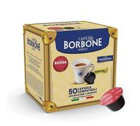 50 Capsules De Café Borbone Mélange Red Rossa 100% Compatibles Dolce Gusto