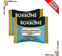 Caffè Borbone Mélange Or - 100 Capsules - Compatibles avec les machines à café de la marque Bialetti®*