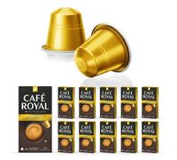 100 Capsules de Café en Aluminium Compatibles NESPRESSO® À USAGE DOMESTIQUE - EPRESSO - Dosettes by Café Royal®
