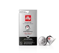 100 Capsules De Café Illy Compatibles Nespresso Tosté Fort Noir Décisif