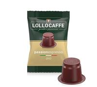100 Capsules De Café Lollo Caffè Passione Nespresso Oro Compatibles Nespresso