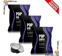 100 Capsules De Café Pop Naos Décidé Non Noir Compatibles Nespresso