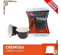 100 Capsules De Café Toraldo Mélange Crémeux Compatible Fior Fiore Coop Gratuit