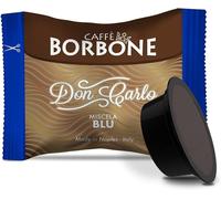 100 Capsules Dosettes Café Borbone Don Carlo Mélange Bleu Compatibles A Modo Mio