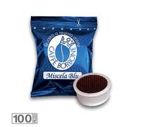 100 Capsules Dosettes'borbone Mélange Bleu Compatible Lavazza Espresso Point