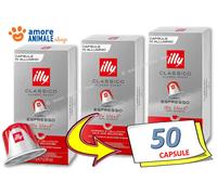 Illy Capsules de café Classico Espresso intense 100 pourcent arabica Nespresso 10 unités