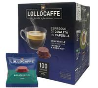Lollo Caffè – Capsules compatibles Lavazza A Modo Mio PassioneMio Décaféiné – 100 capsules