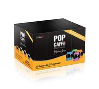 100 capsules Moka Uno Mix 4 mélanges POP CAFFE' compatibles Uno System