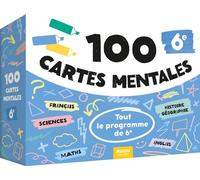 Isabelle Dizy – 100 cartes mentales : Tout le programme de 6e – Illustrations Alice Turquois – Auzou