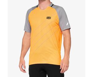 100% - Celium - Maillot VTT homme Orange / Grey - L