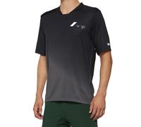100% Maillot vélo Celium manches courtes - Noir/Gris - Taille S Homme
