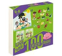 100 cherche et trouve pour super futés 4-6 ans Sandra Lebrun (Auteur)