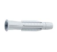 100 chevilles universelles avec col 6 mm