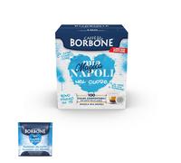 Caffè Borbone Gaufre compostable Mélange Napoli et LIMITÉ BLEU - 100 Gaufres - Système ESE