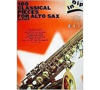 100 Classical Pieces For Alto Sax Graded Dip In - Saxophone