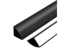 100 cm Goulotte Passe Cable Sol, pour La Maison et Le Bureau Gaine Cable Dissimulez Les Câbles et Évitez Les Risques de Chute(Black,2x100cm/0.78x39in)