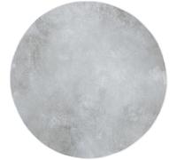 100 cm Gris Tapis Rond Salon, Texture Vintage Et De BRIC-À-BRAC Imprimé Tapis de Sol Antidérapant, Minimalist pour Chambre Cuisine Balcon Terrasse Salle à Manger Intérieur Extérieur
