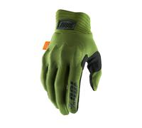 100% Cognito Gants de vélo, vert, taille S pour homme