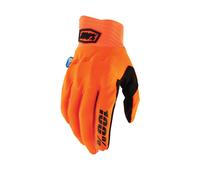 100% Cognito Smart Shock Gants Orange Fluo Taille L