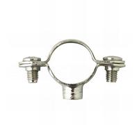 100 colliers de plomberie simple - M7 x 150 mm - D. 25 mm