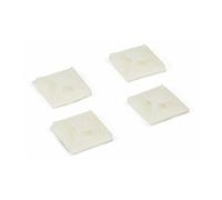 100 Colliers Serre-Câbles avec Ruban Adhésifs, Faisceau 3.2mm, Colsons Nylon/Plastique, Attache Câble Electrique/Réseau, Ignifugé UL/94V-2, TAA -