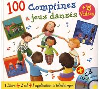 100 Comptines Et Jeux Dansés - (2 Cd Audio)