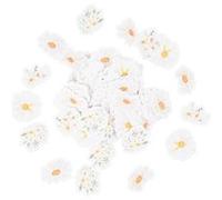 100 confettis carton marguerite 1.5-2.5cm blanc - générique 94761 Blanc G