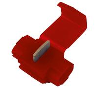 100 CONNECTEURS RAPIDES ROUGES - BUISARD - 712326