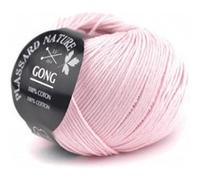 100% Coton à tricoter mercerisé GONG UNI - Plassard - PPSC(...) - 210 Rose 210 Rose