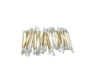 100 Coton Tige En Bambou Bois Ecologique Biodégradable Hygiène Cérumen