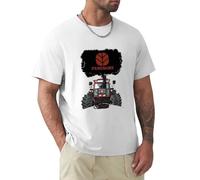 100% Cotton Sportswear Tee Plus Size Men's T-Shirt Fiatagri Tractor Fashion T-Shirt White 3XL