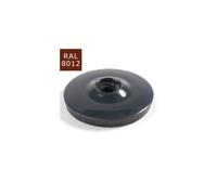 100 Coupelles de répartition D. 25 mm Alu/EPDM pour fixation des costières et faîtières SATURNO - RAL 8012