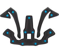 100% Coussinet de Casque Trajecta pour la Tête - épais noir XL