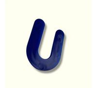 100 Croisillons en Fer à Cheval 1 mm - Écarteurs en U pour Pose de Carrelage - Joints Fins - Compatible Grès Cérame, Faïence, Pierre - Lot de 100