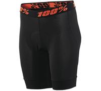 100% Crux Liner Shorts fonctionnels pour dames, noir, Taille L
