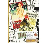 '100 CURATED POSTERS: VOLUME 1'; Prints of Authentic Vintage Posters by Master Artists; Coffee Table Book/ Art Prints Book; Softcover: Antique, Rare ... Black; Titled, and With Artist Details