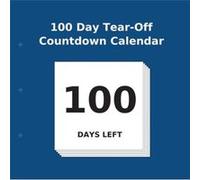 100 Day TearOff Countdown Calendar by Buy Countdown Calendar Buy Countdown Calendar (Auteur)