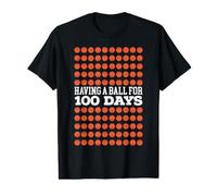 100 Days Ballon de Basketball pour Enseignant T-Shirt Graphique avec Valeur