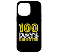100 Days of School 100 days brighter Coque pour iPhone 14 Pro Max