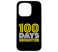 100 Days of School 100 days brighter Coque pour iPhone 15 Pro