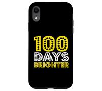 100 Days of School 100 days brighter Coque pour iPhone XR