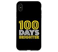100 Days of School 100 days brighter Coque pour iPhone XS Max