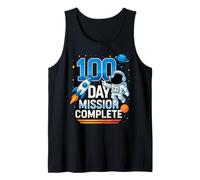 100 Days of School Astronaute Space for Boys Kids 100th Day Débardeur