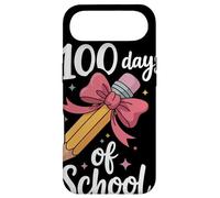 100 Days of School Crayon Mignon Nœud Rose Primaire École Coque pour iPhone Air