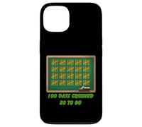 100 Days of School Crushed Progress for Student Teachers Coque pour iPhone 13