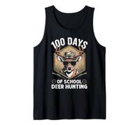 100 Days of School Deer Hunting Buck Débardeur